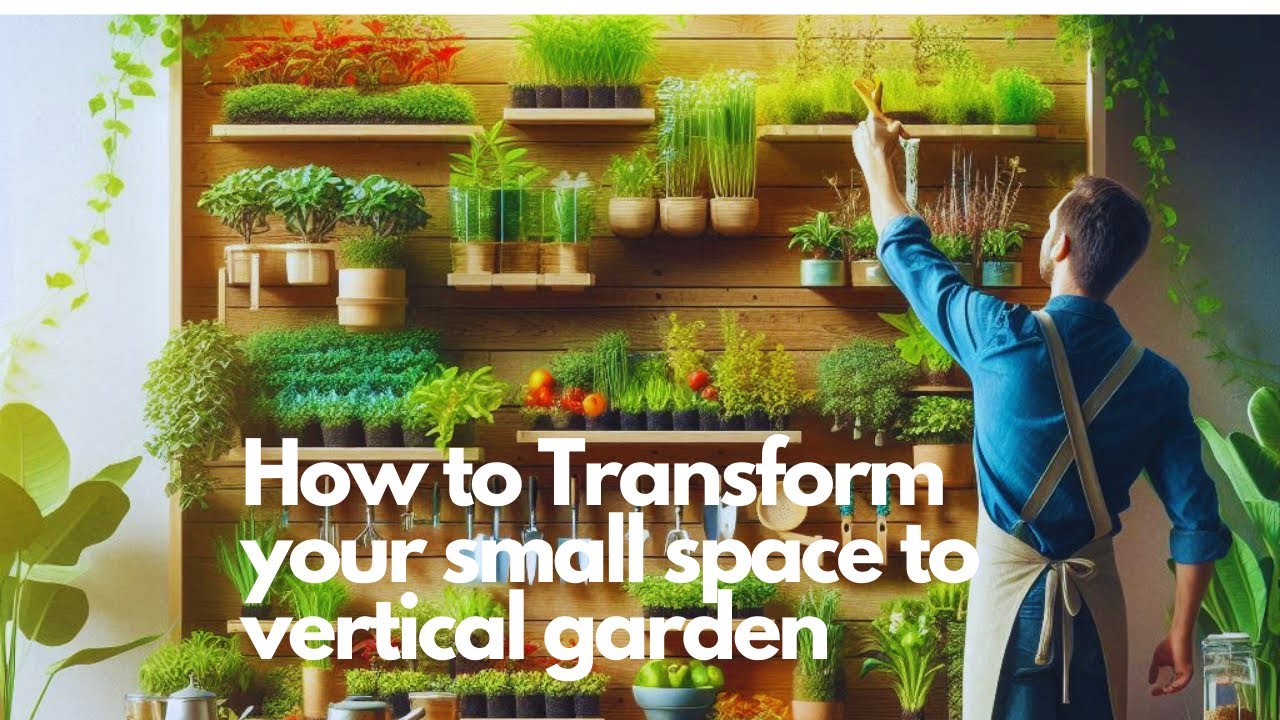 How to Transform your small space to vertical garden 🪴