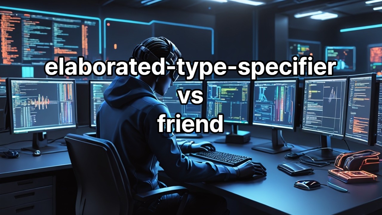 48. elaborated-type-specifier과 friend 선언