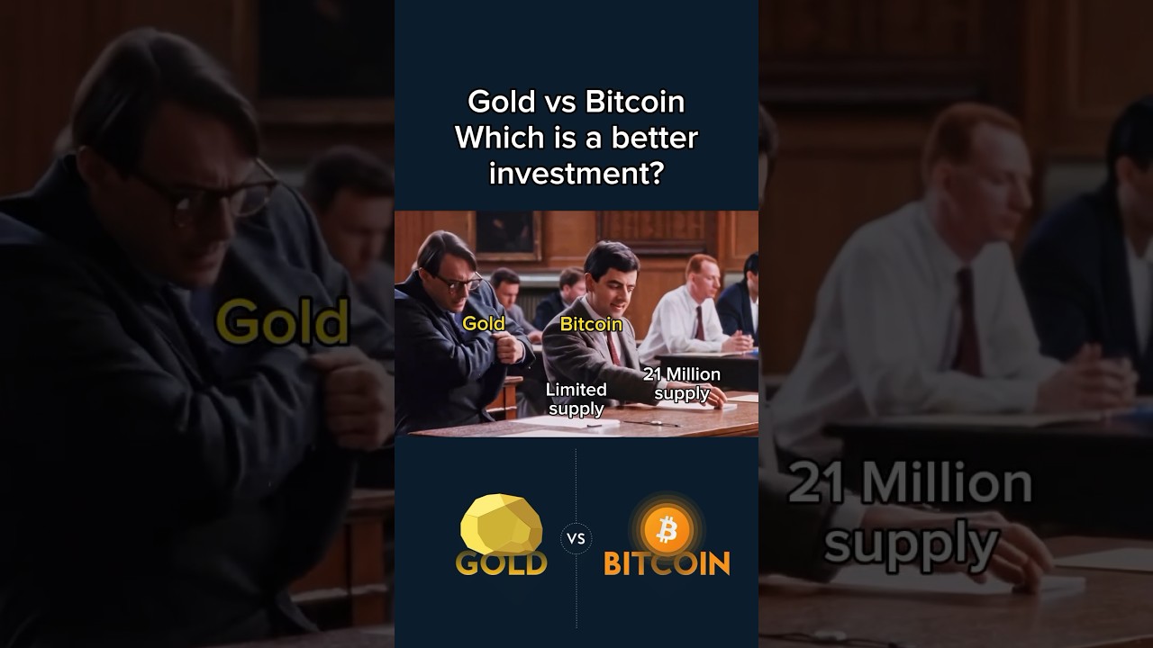 Gold vs Bitcoin: where invest money?💰 