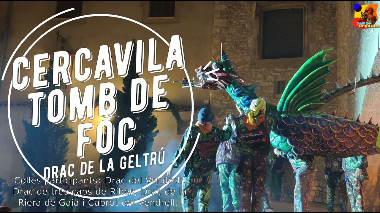 Drac de la Geltrú - Correfoc i Cercavila del Tomb de Foc 🔥