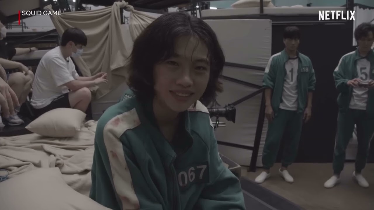 sae byeok/Hoyeon jung behind the scenes || Squid game ||