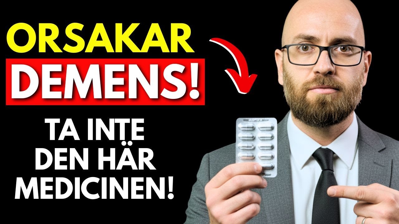 VARNING! Vanliga läkemedel som KAN orsaka DEMENS – och du tar dem varje dag