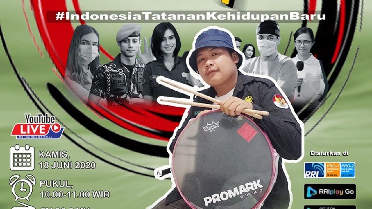 KELAS INSPIRASI BERSAMA DRUMMER BERPRESTASI EVAN ZENDRATO