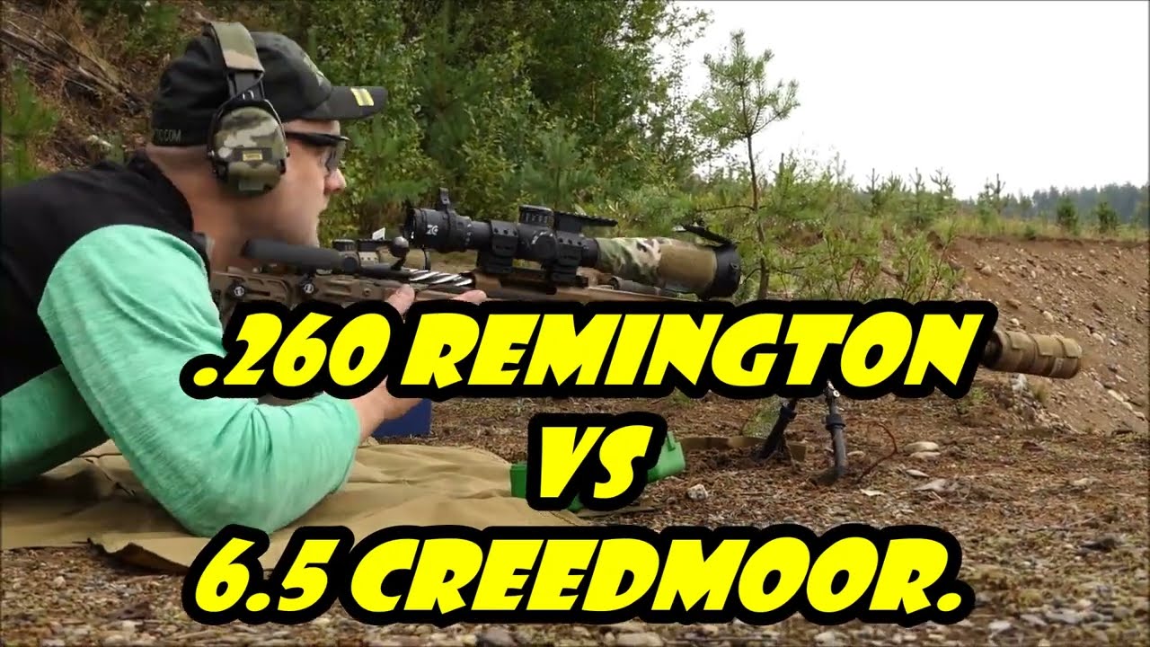 .260 Remington kontra 6,5 ​​Creedmoor. Lufy Krieger, Lapua Scenar, lunety ZCO, podwozia KRG