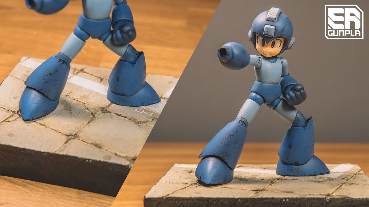 Simple Megaman Diorama for Beginner!