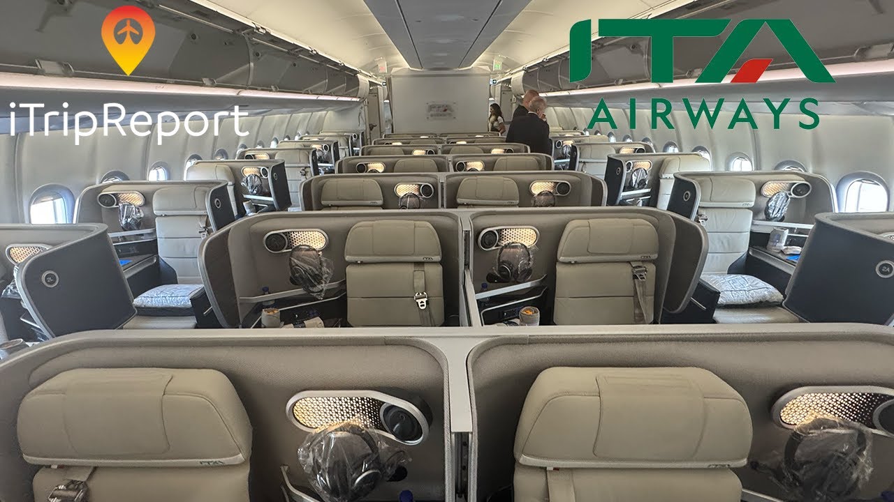 ITA Airways A330neo Business Class Trip Report