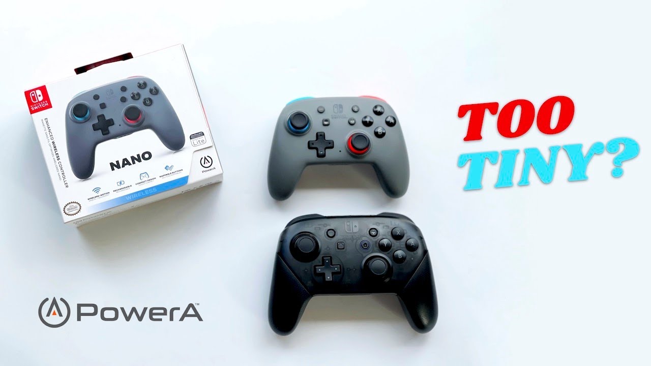 PowerA NANO Enhanced Wireless Controller for Nintendo Switch REVIEW