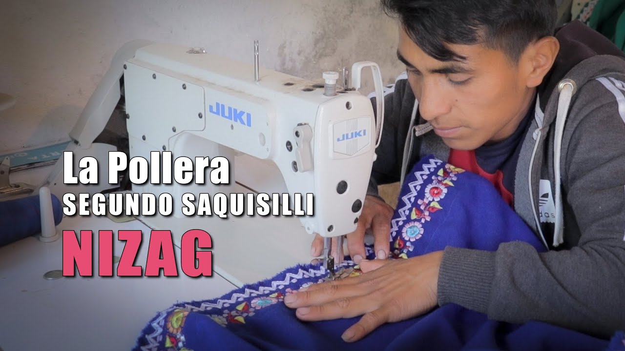 NIZAG, elaboración de pollera. Segundo Saquisilli