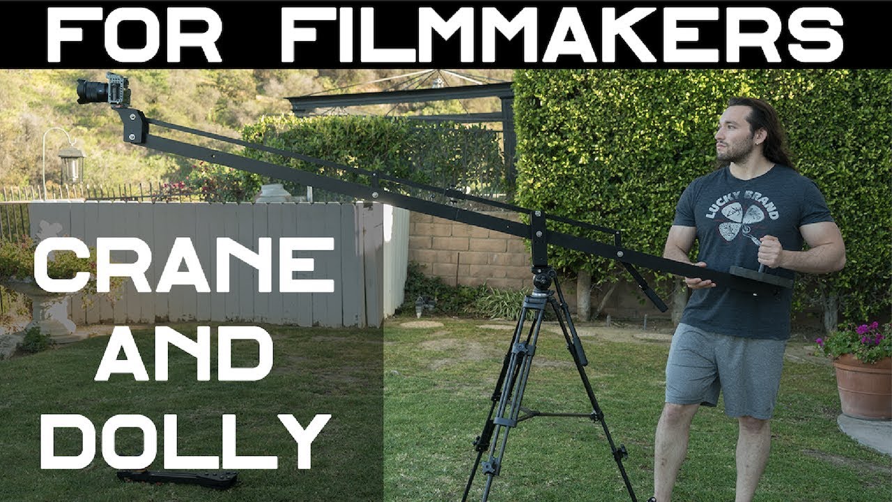 Crane & Dolly System For BUDGET Filmmakers - FAKE DRONE SHOTS!!! | Momentum Productions