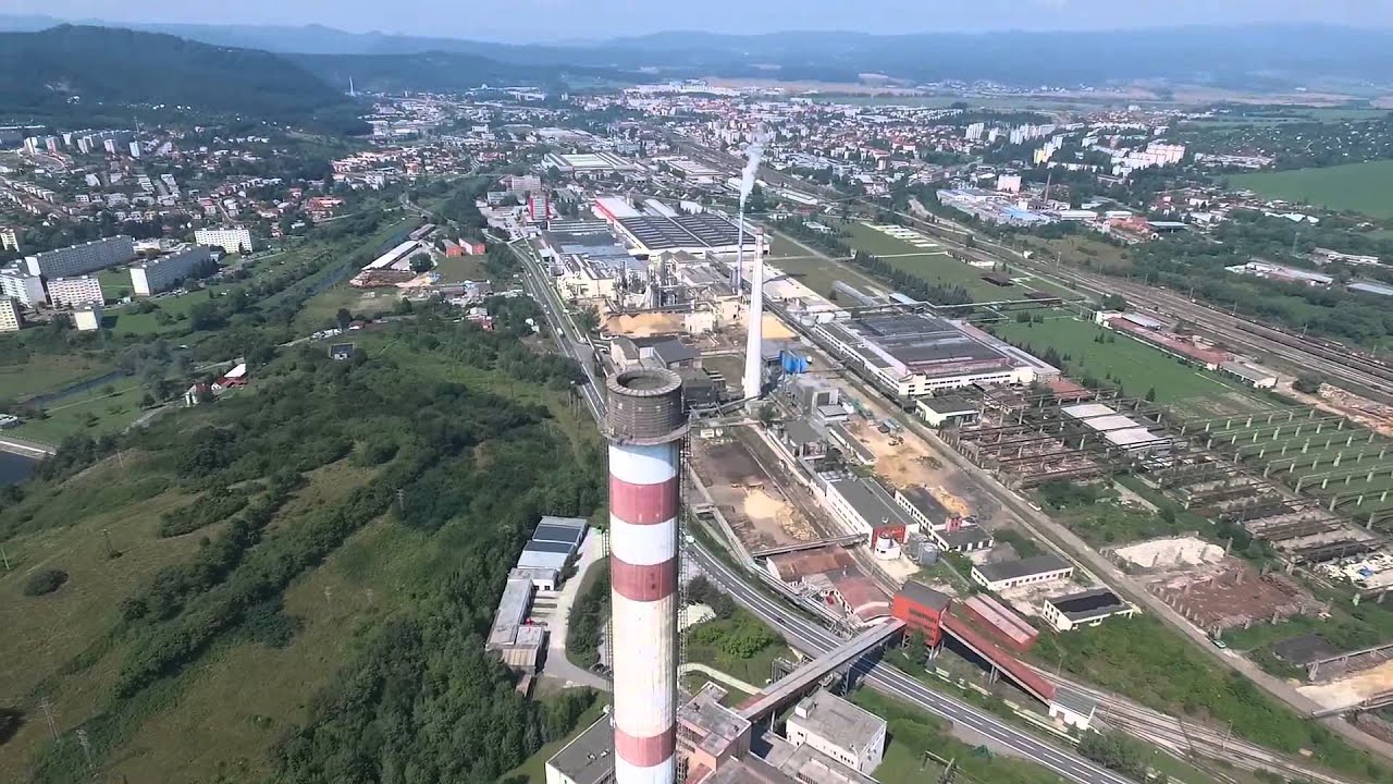 DJI Phantom 3 Slovakia Zvolen 4.8.2015 Zvolenská teplárenská a.s.