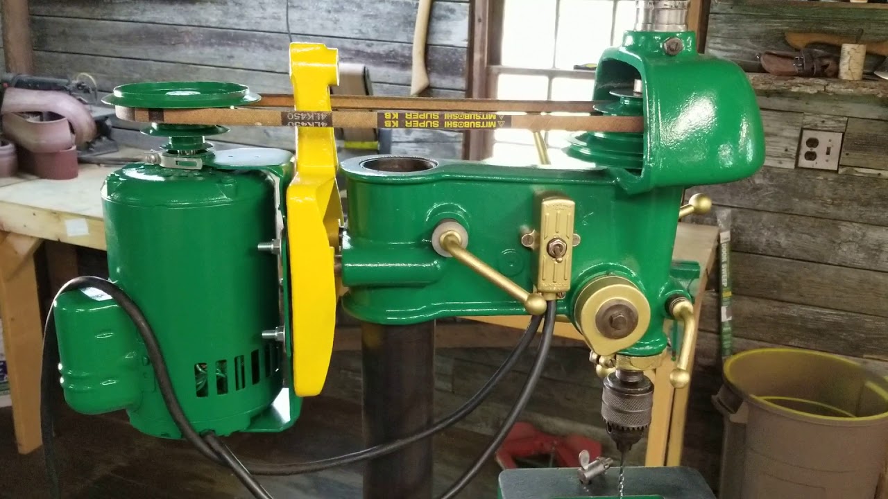 Late 1930s Walker Turner Drill Press Restoration