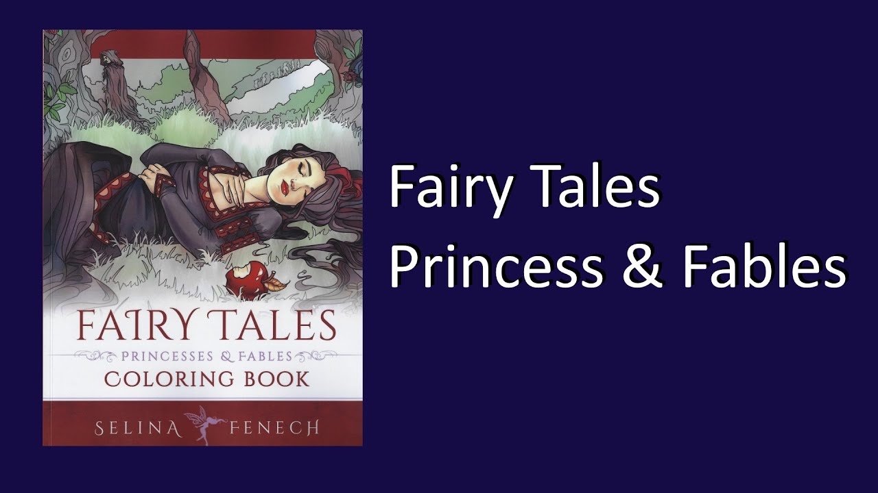 Fairy Tales by Selina Fenech Coloring Book Flip Through