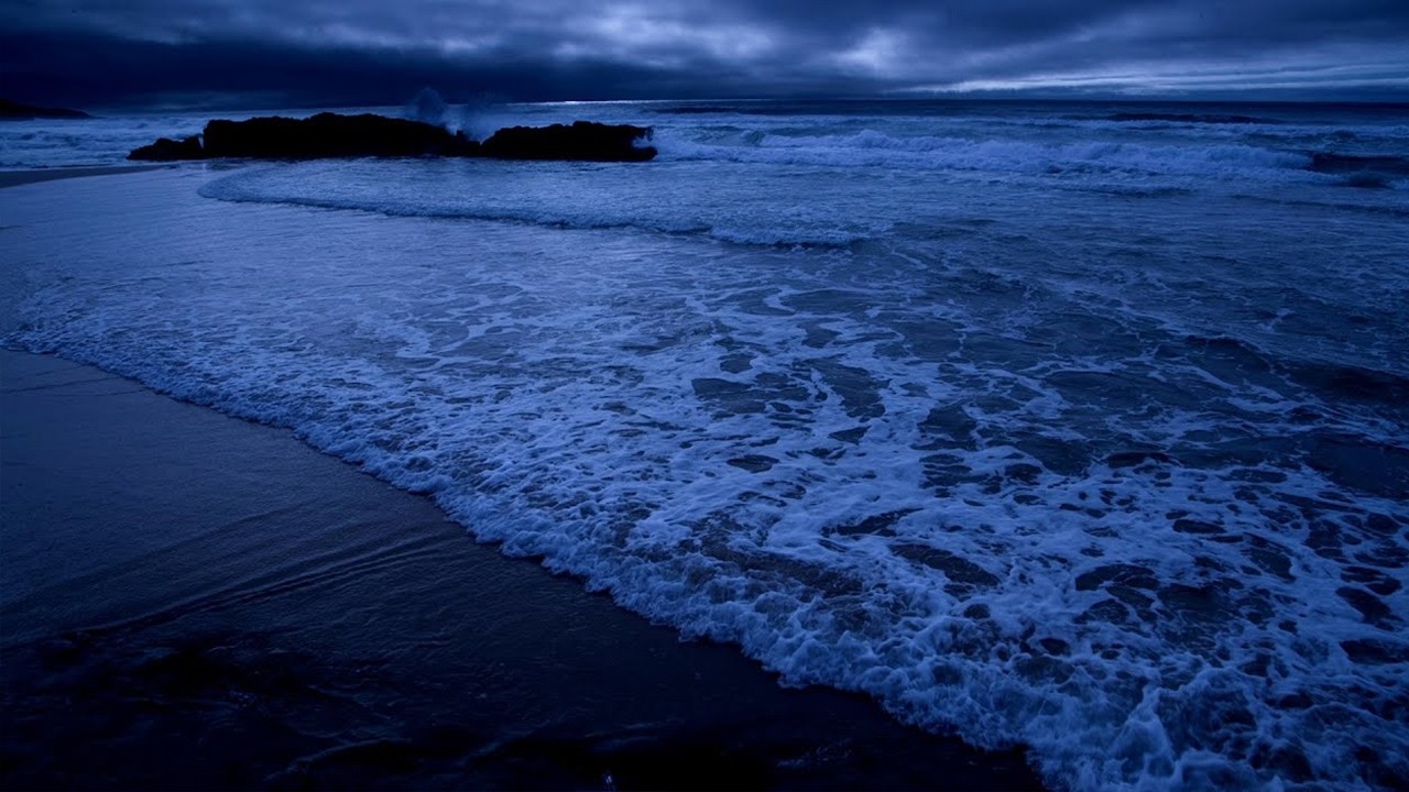 elaxing Ocean Waves | Fall Asleep Fast | Relax, Focus, StudyRelaxing Ocean Sound At Night