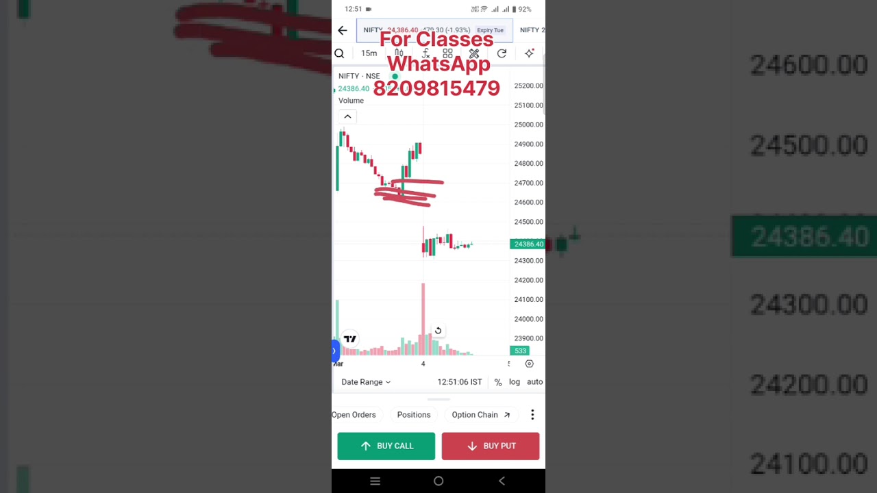 How to Identify sideways Market 😔 Live Trading #nifty #livetrading #stockmarket 