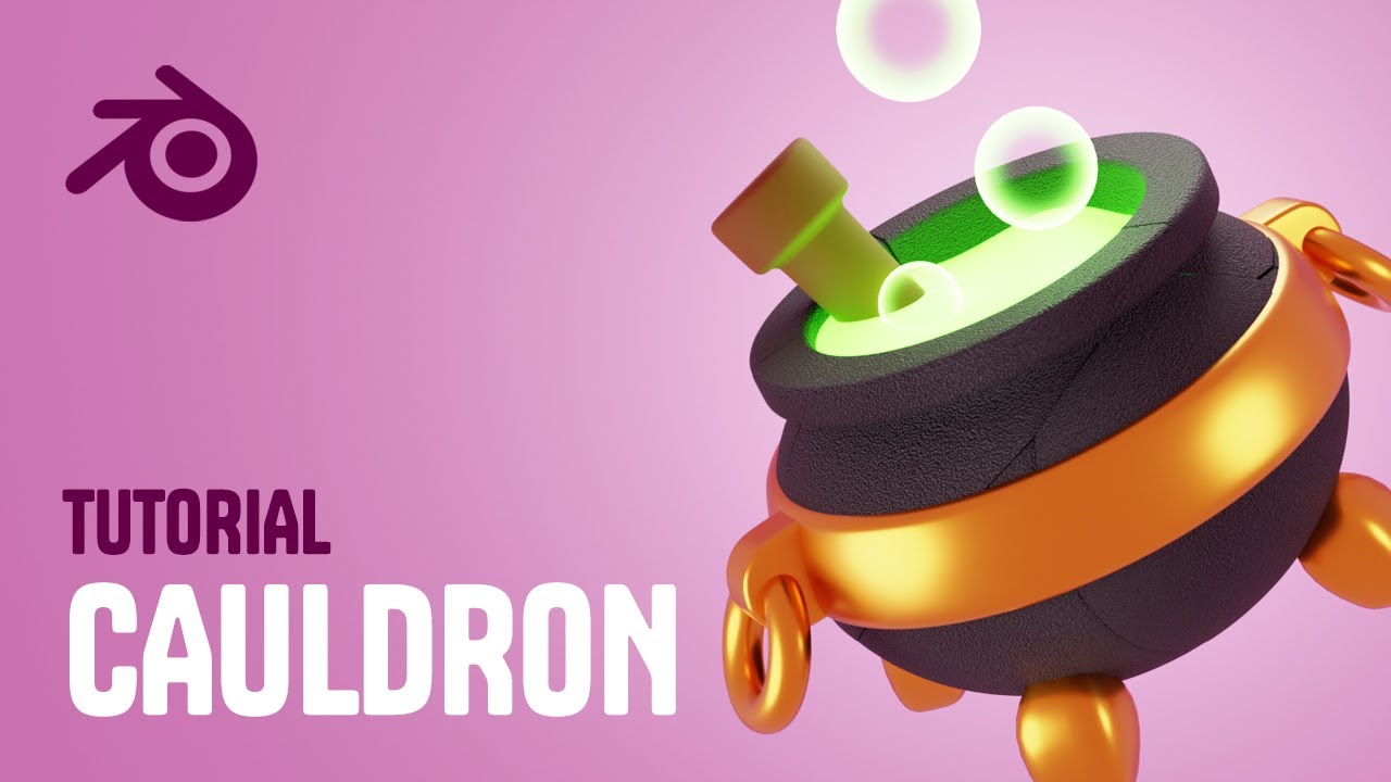 Create a Cauldron - Blender 3D Tutorial