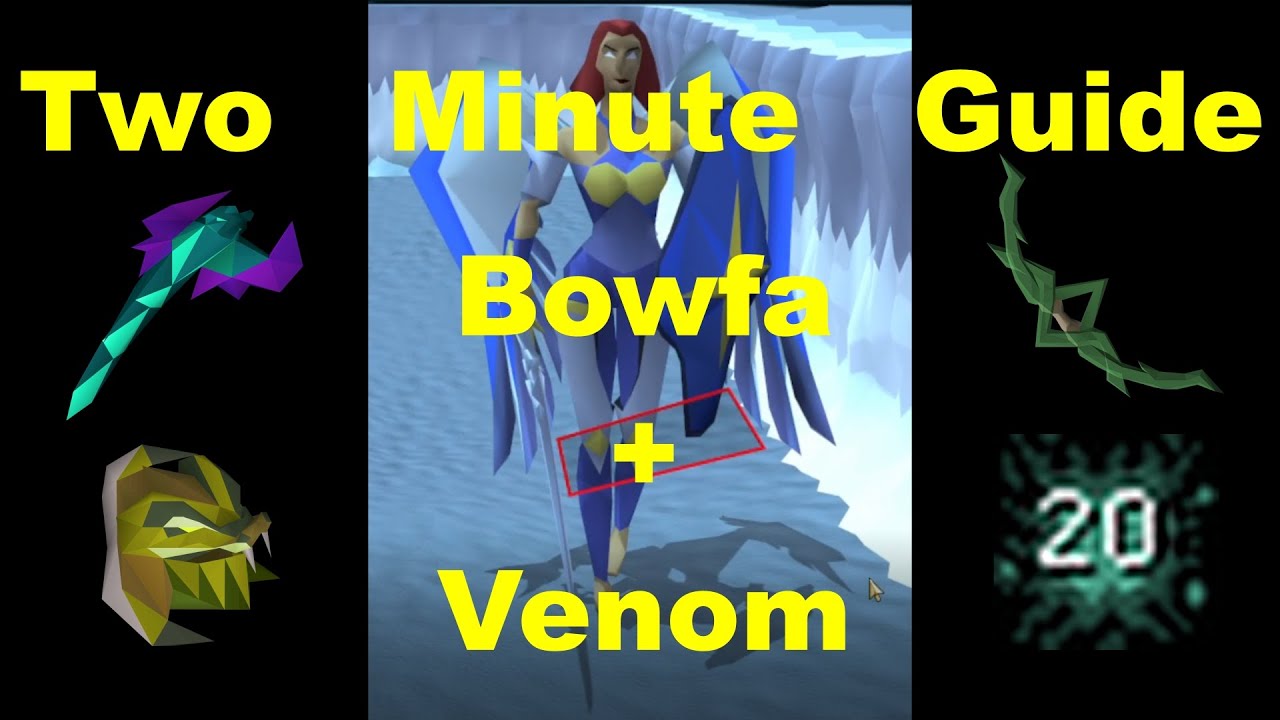 FAST Zilyana Bowfa + Venom Guide OSRS