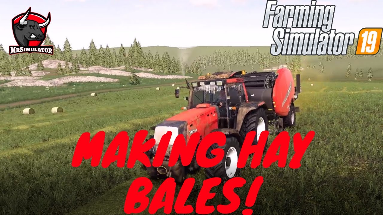 Making hay bales!| No Mans land | Farming Simulator 19 | Timelapse ep 64