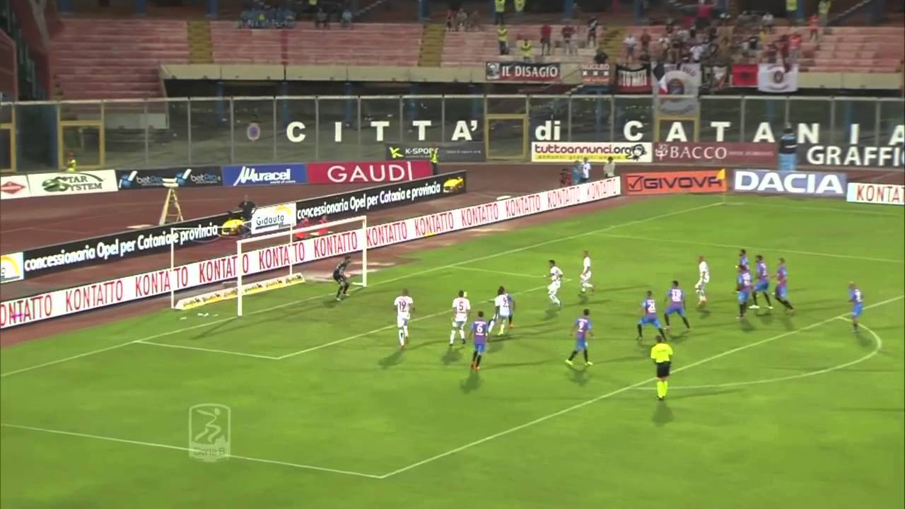 Highlights Catania-Virtus Lanciano, 1ª giornata Campionato Serie B 2014/2015