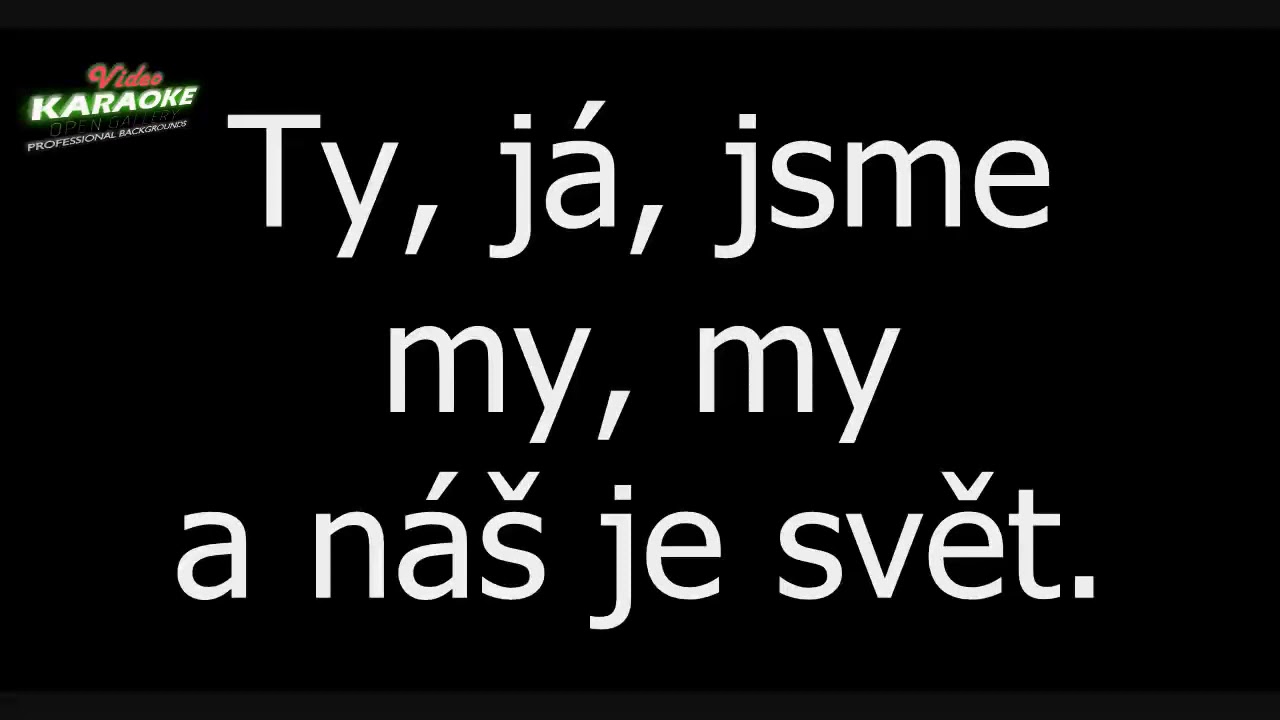 Olympic Okno me lasky karaoke