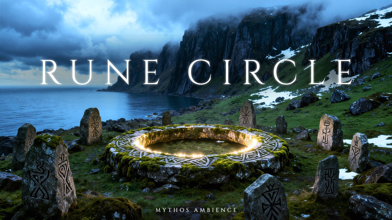 Nordic Rune Circle | Ancient Viking Ritual Ambience for Deep Focus & Dark Nordic Calm
