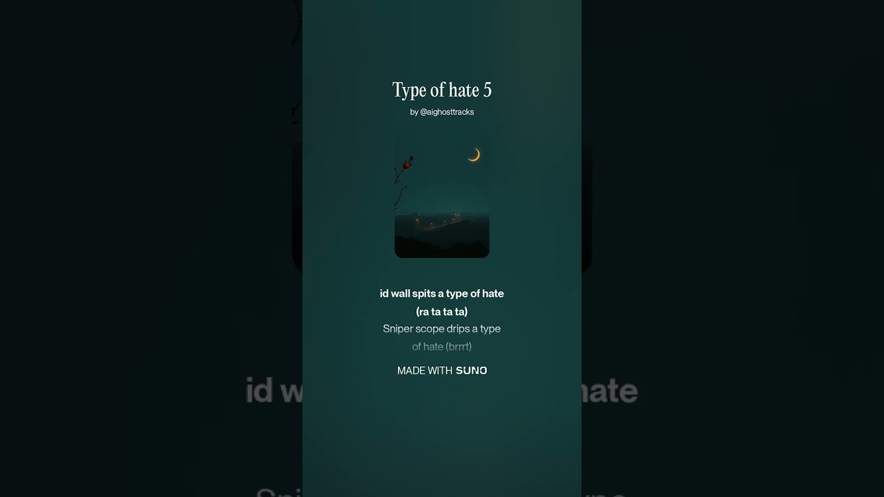 Type of hate 5 (Rich Homie Quan Inspired) 