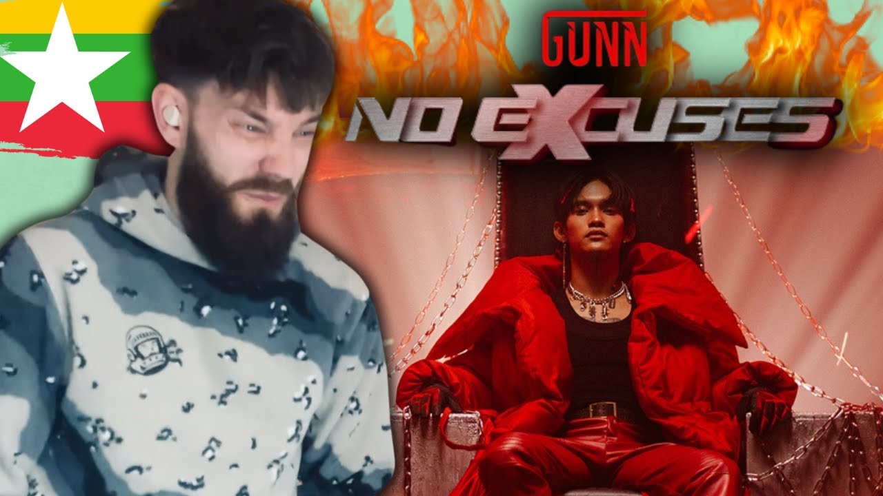 MYANMARS BEST RAPPER?! 🇲🇲 GUNN – 𝐍𝐎 𝐄𝐗𝐂𝐔𝐒𝐄𝐒 ‘Official MV’ | UK 🇬🇧 REACTION