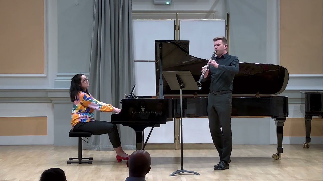 Zdeněk Fibich - Selanka (Idyl) for Clarinet and Piano, op. 16 | David Šimeček & Kateřina Ochmanová