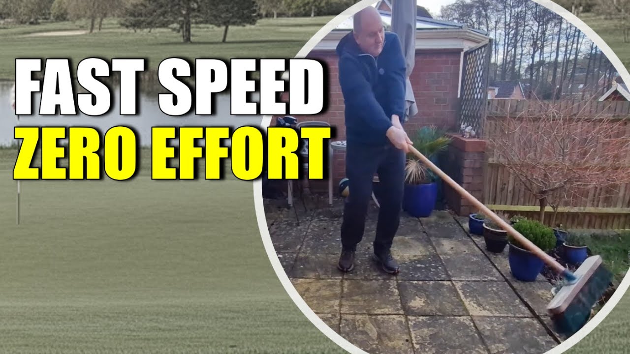 The Broom Drill for HUGE Winter Swing Speed (Simple Home Fix)