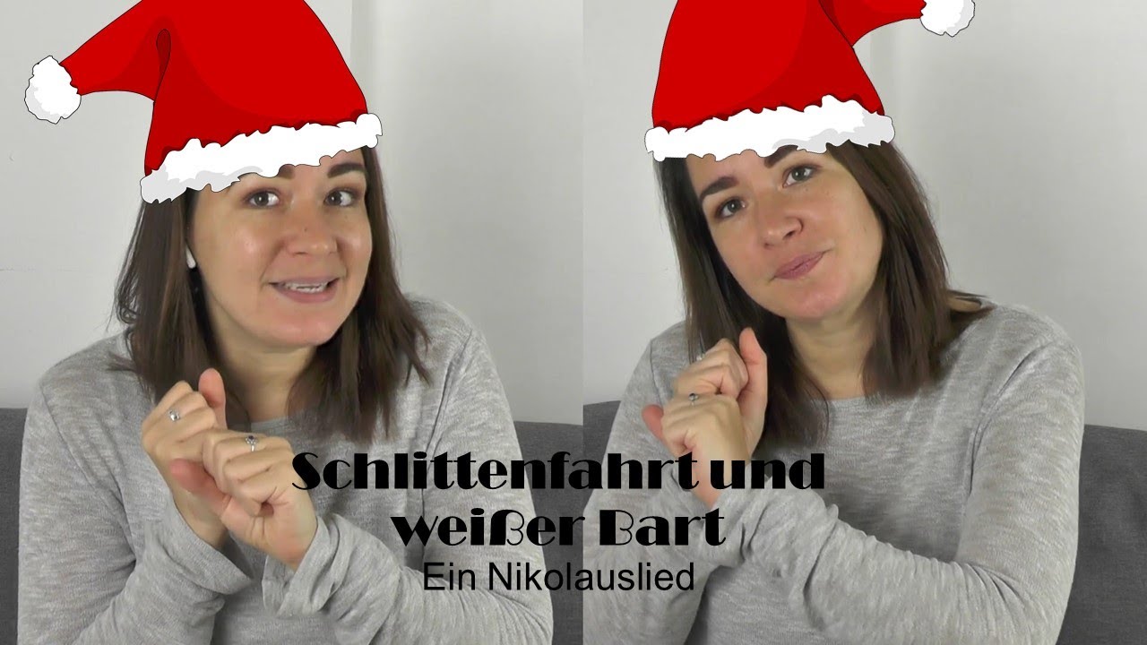 Schlittenfahrt und weißer Bart- Ein Nikolauslied