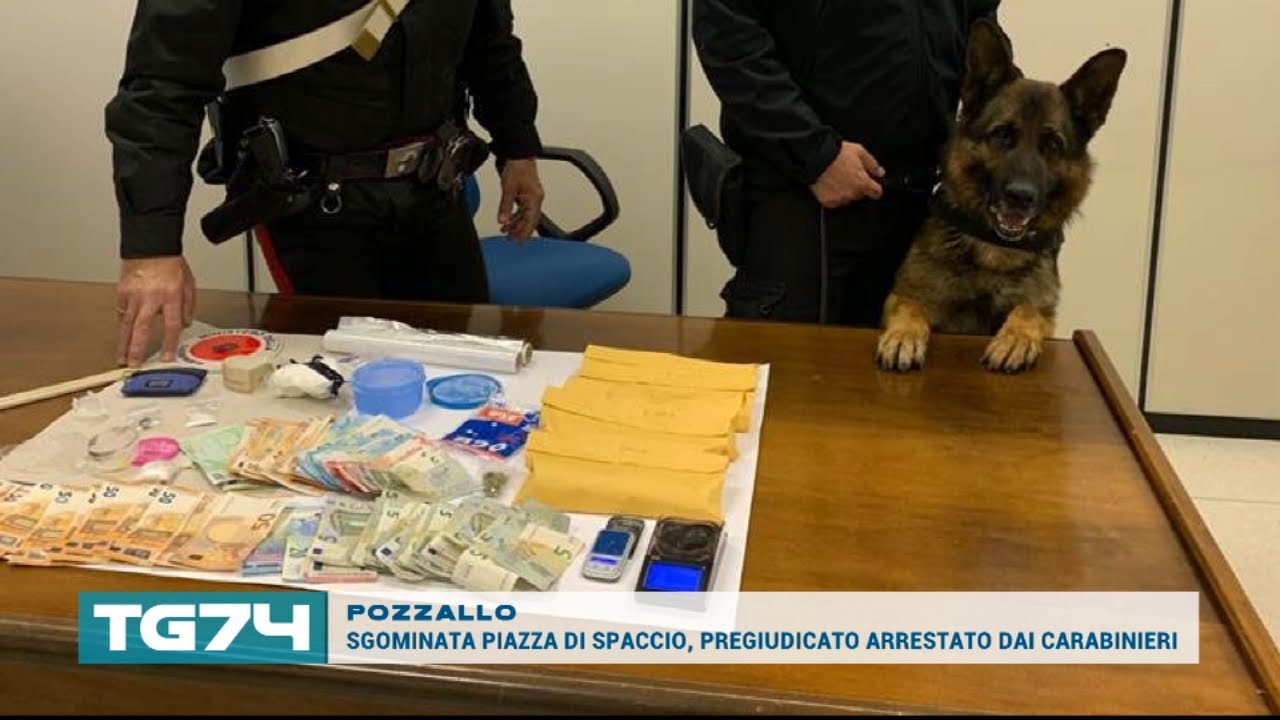 POZZALLO - SGOMINATA PIAZZA DI SPACCIO, PREGIUDICATO ARRESTATO DAI CARABINIERI