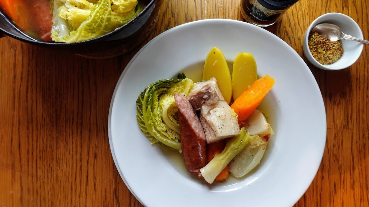 【ポテ】フランス全土で愛される冬の家庭料理。ポテ　オー　シューの作り方。potée au chou