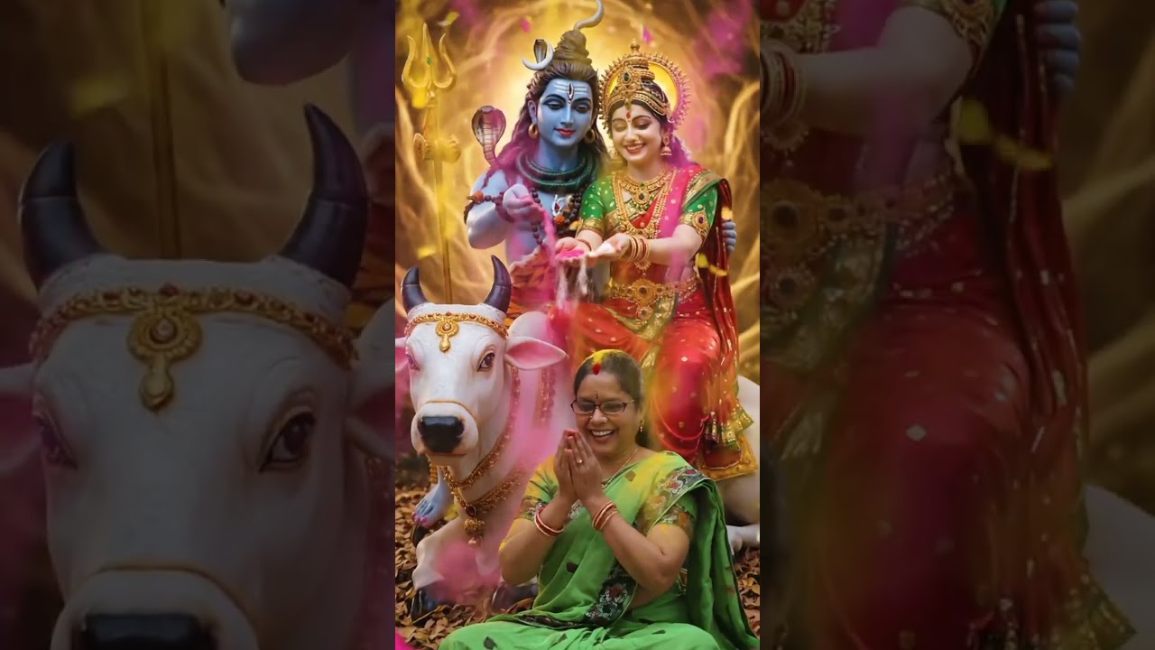 शिव gora के संग m meri holi#viralvideos #shortsviral #bhaktisangeet 💥💢💥💢💯❤️🎉🎉🎉