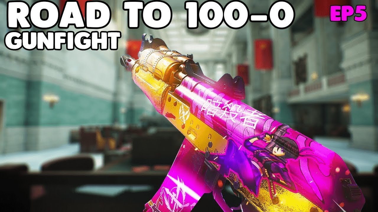 Destroying trash talkers in gunfight!! BO6 GUNFIGHT ROAD TO 100-0 (EPISODE 5)