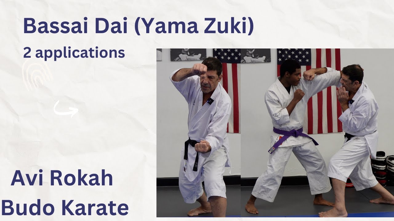 Bassai Dai (Yama Zuki) 2 applications