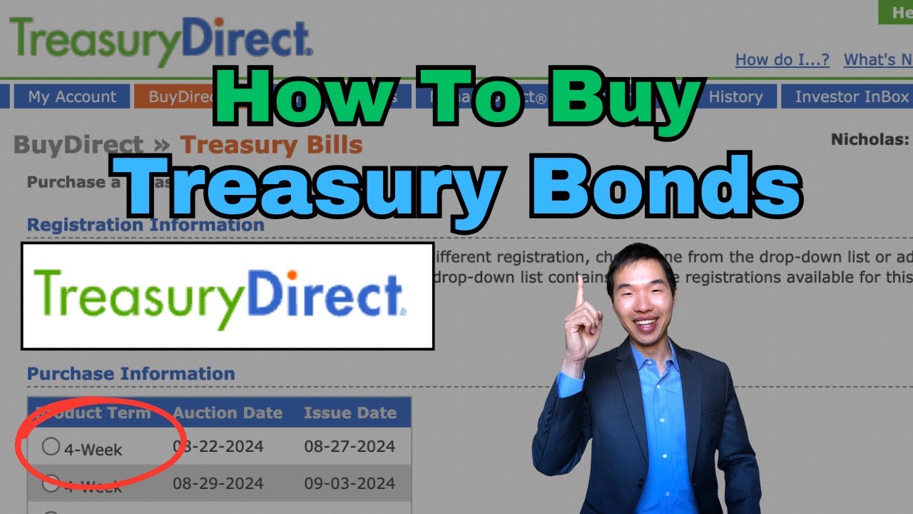 How to Buy TREASURY BONDS on TreasuryDirect (Tutorial)
