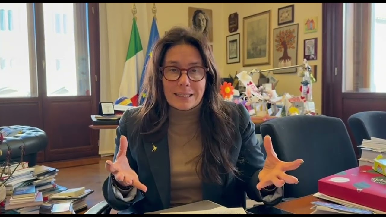 Alessandra Locatelli, Italian Minister, at the opening of the International Youth for Peace Forum🕊️🌍