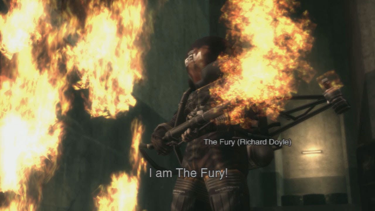 Metal Gear Solid 3 HD - The Fury Boss Fight - Gameplay