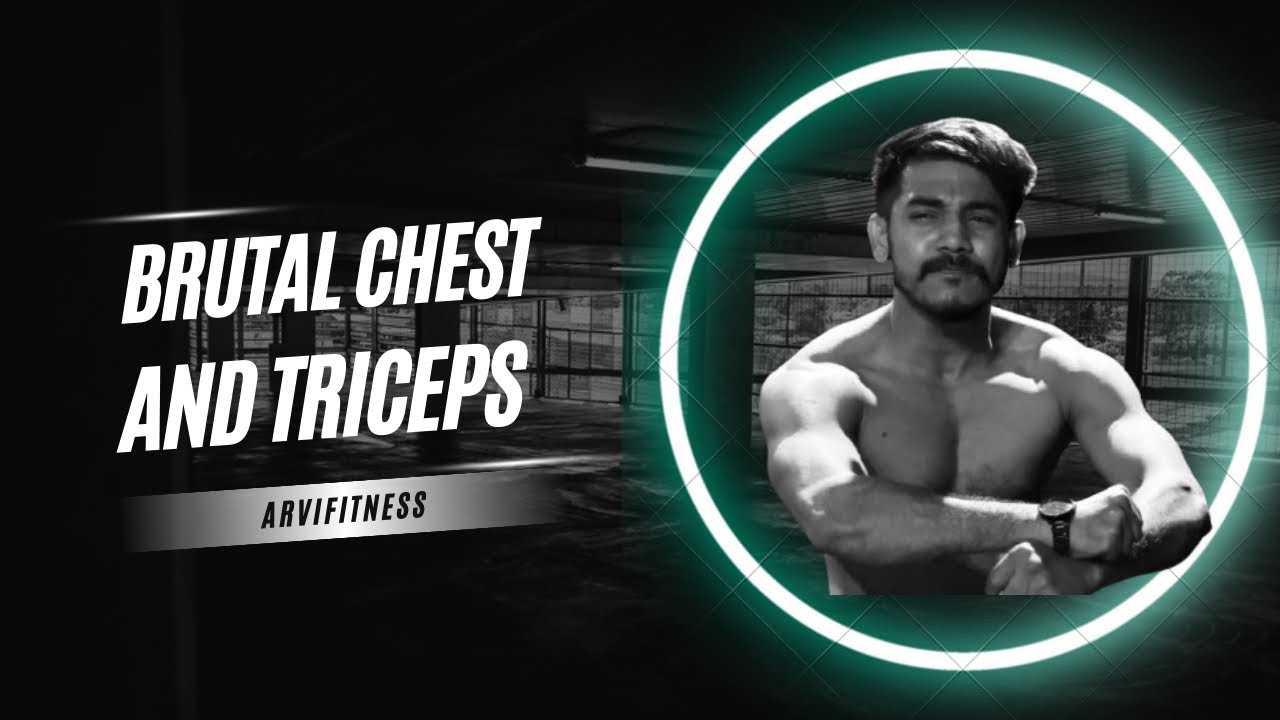 🔥 Chest & Triceps Brutal Workout 