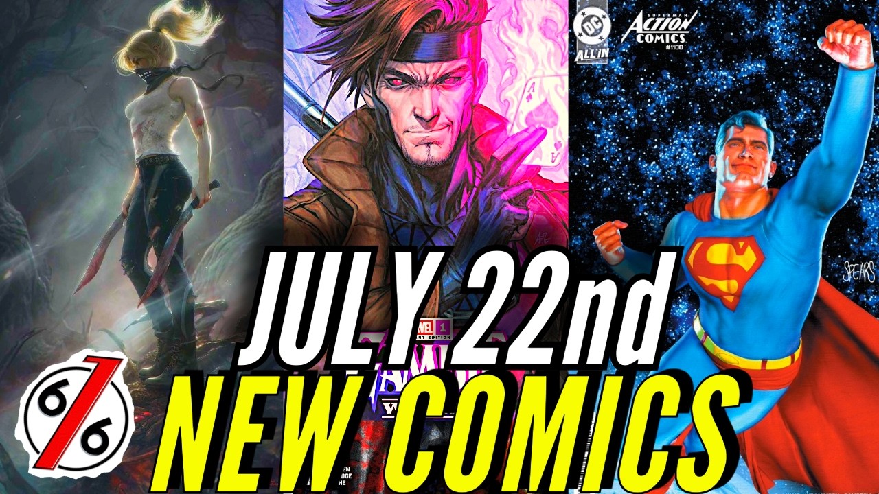 NEW COMIC BOOKS RELEASING JULY 22ND 2026 DC  MARVEL COMICS PREVIEWS COMING OUT THIS WEEK #comics