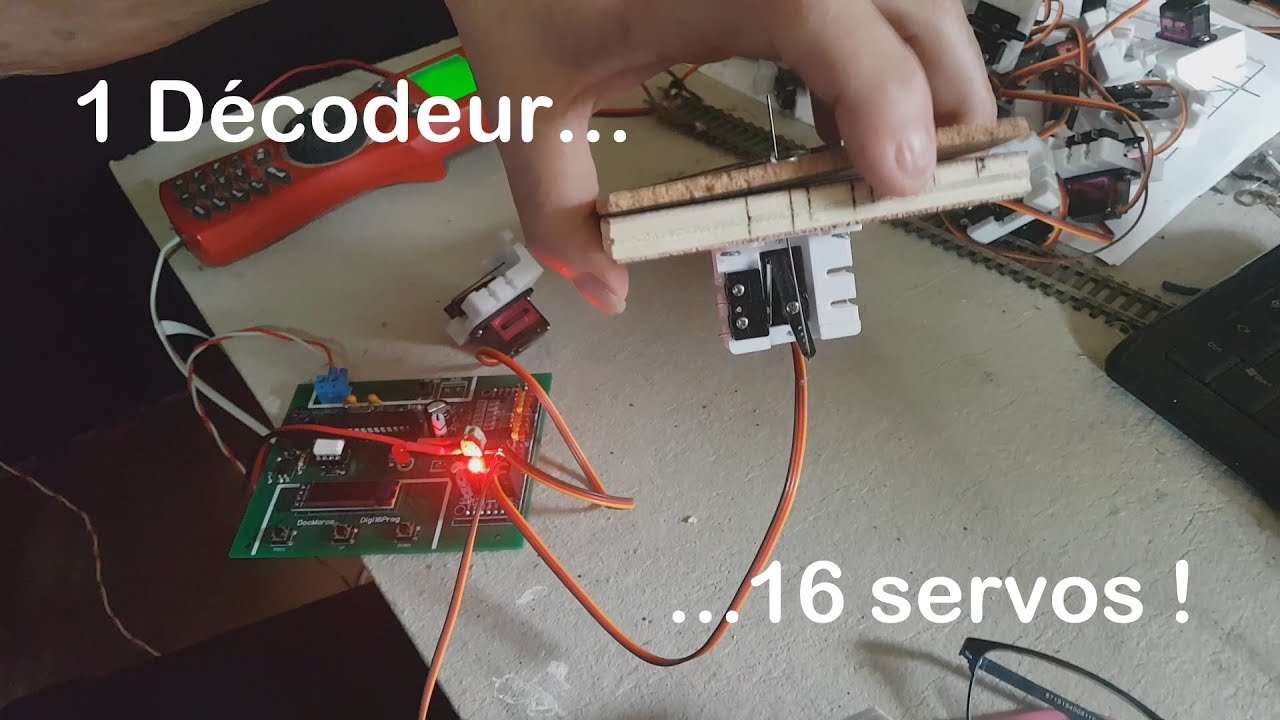 Un décodeur pour 16 aiguillages !