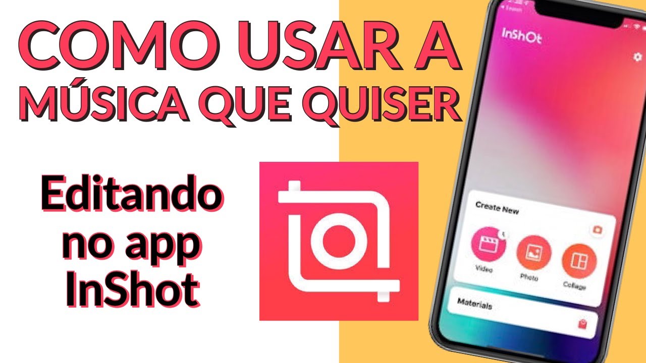 Como colocar m&uacute;sica da mem&oacute;ria do celular no v&iacute;deo - Inshot