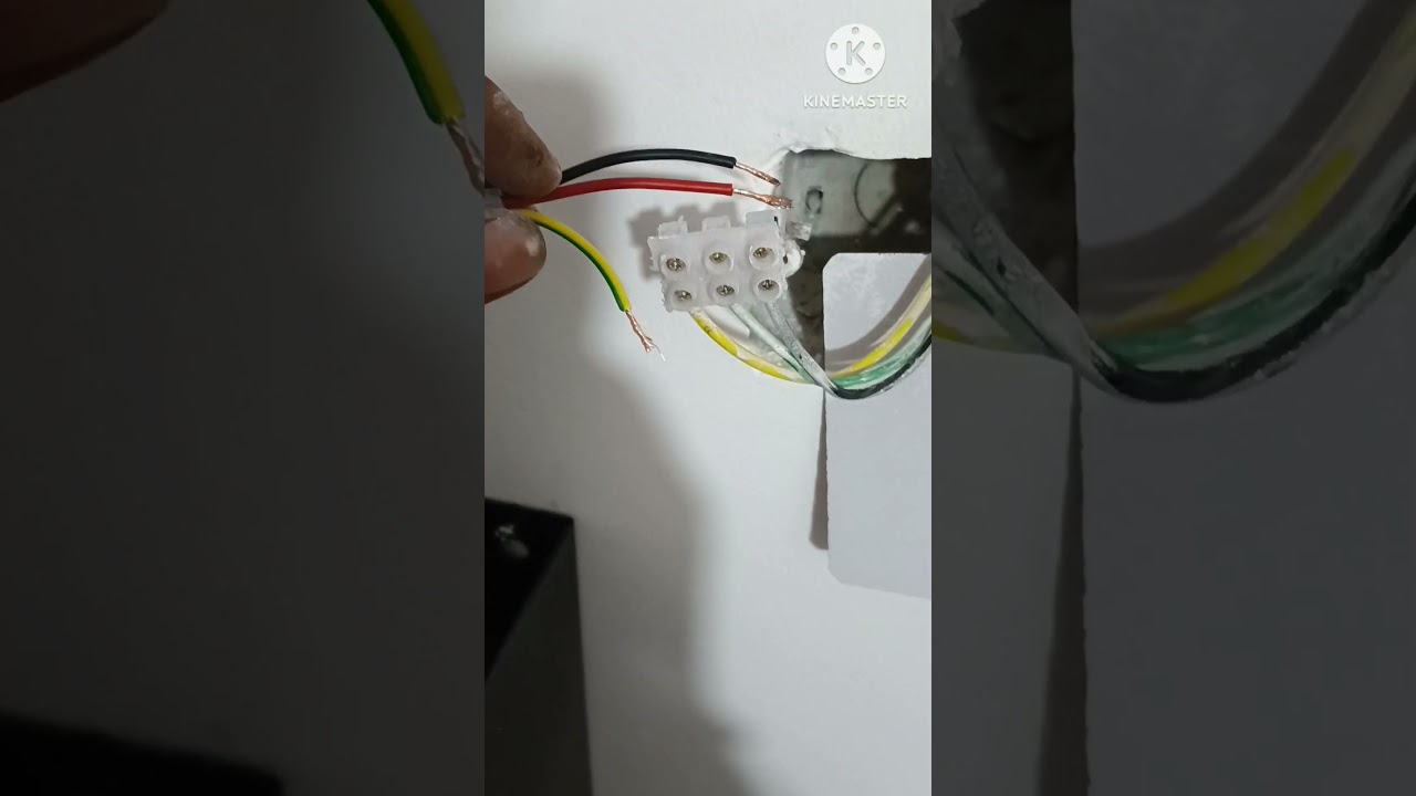 wair colour confused red black green.. #electrical