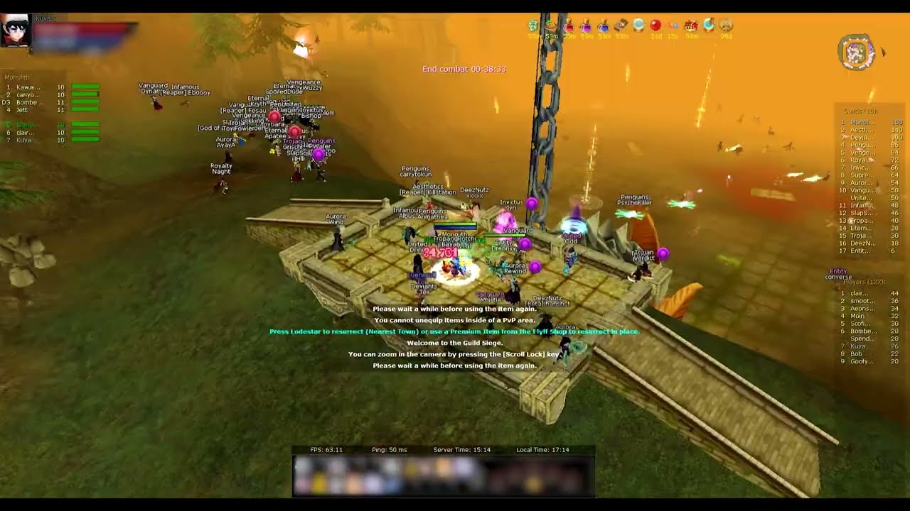 Flyff Chronicles of Madrigal | Guild Siege » Mecu (Slayer POV) » 02.09.2023