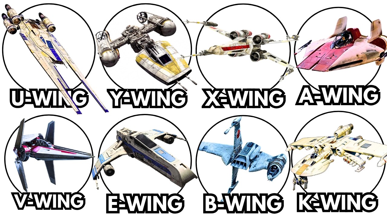The Insane Designs of the Rebel Starfighters