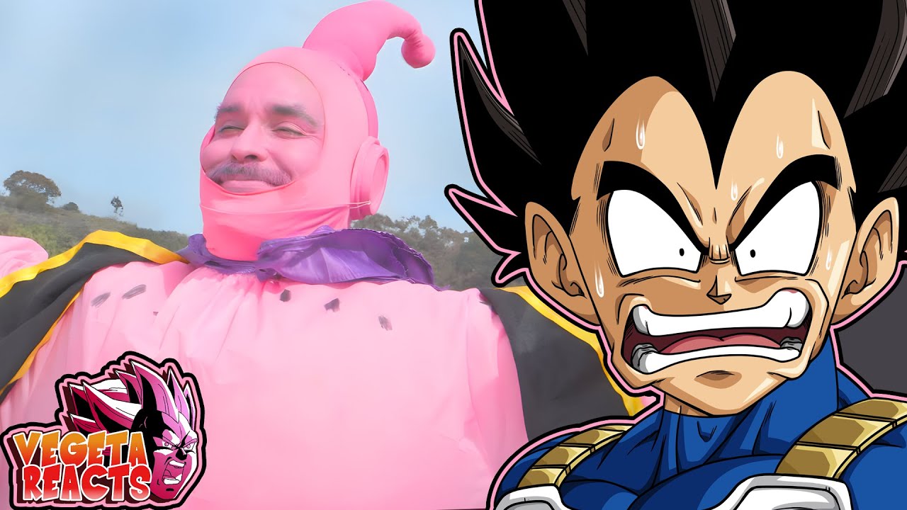 Vegeta Reacts To The Majin Buu Saga In 5 Minutes (Dragonball Z Live Action) (Sweded) - Mega64
