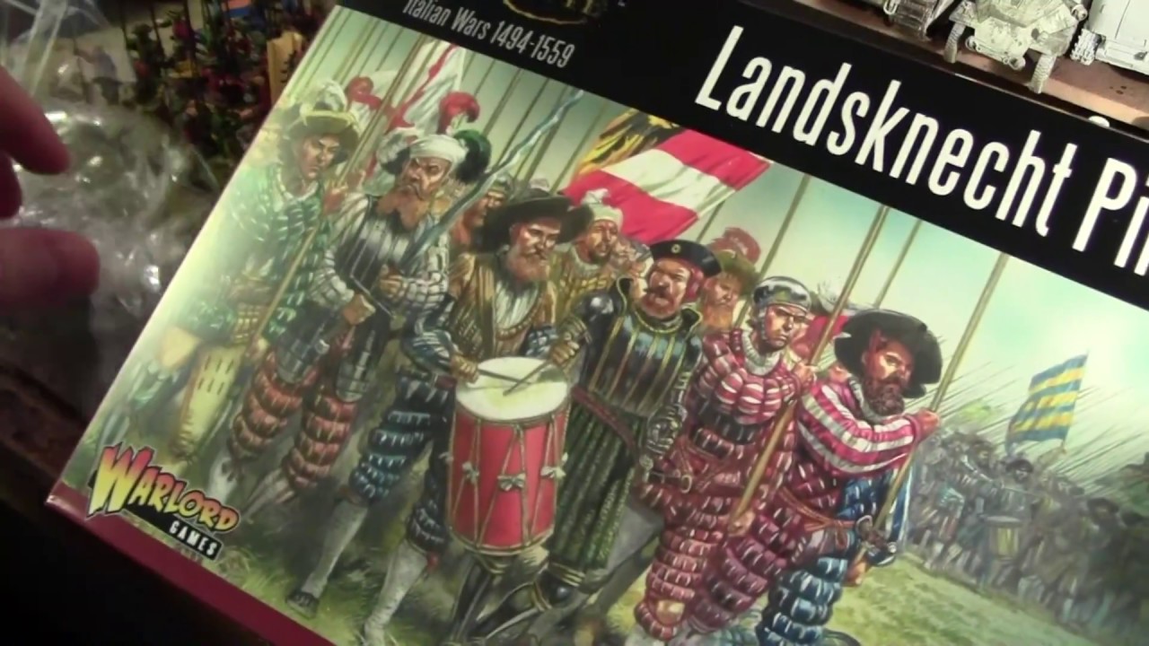 Unboxing Landsknecht Warlord Games