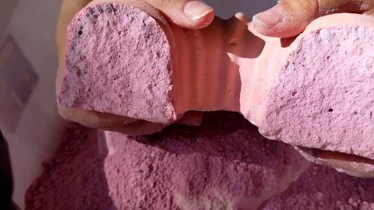 Reformed Gym Chalk & Baking Soda Cakes | Satisfying ASMR Crumbling