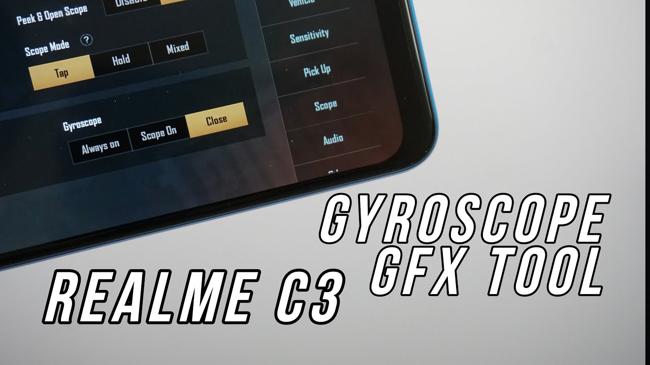 Realme C3 PUBG Mobile Gaming with Gyroscope | 60 FPS possible? Game Recording Options