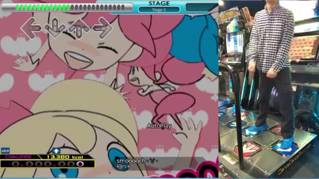 【DDR】smooooch・∀・　CSP　エンジョイ回転プレイ【ダンレボ】