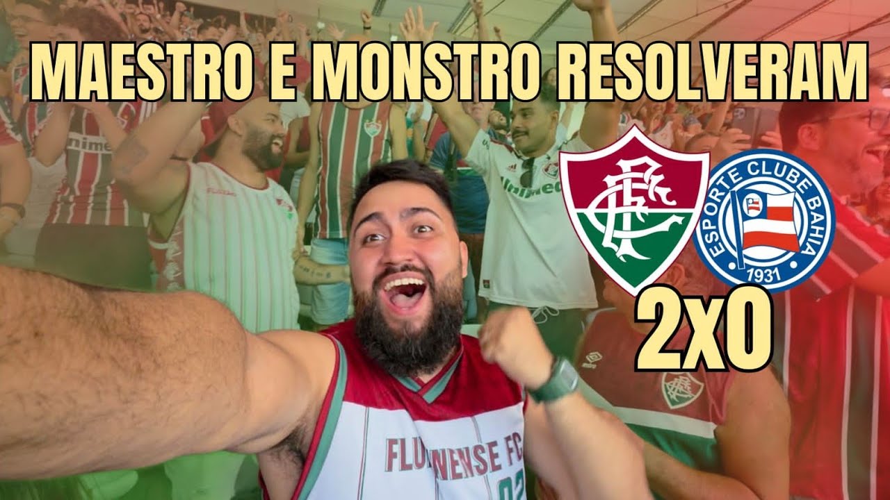 FLUMINENSE CLASSIFICADO! MARACANÃ PEGANDO FOGO na Última Rodada! (VLOG 2x0 Bahia)